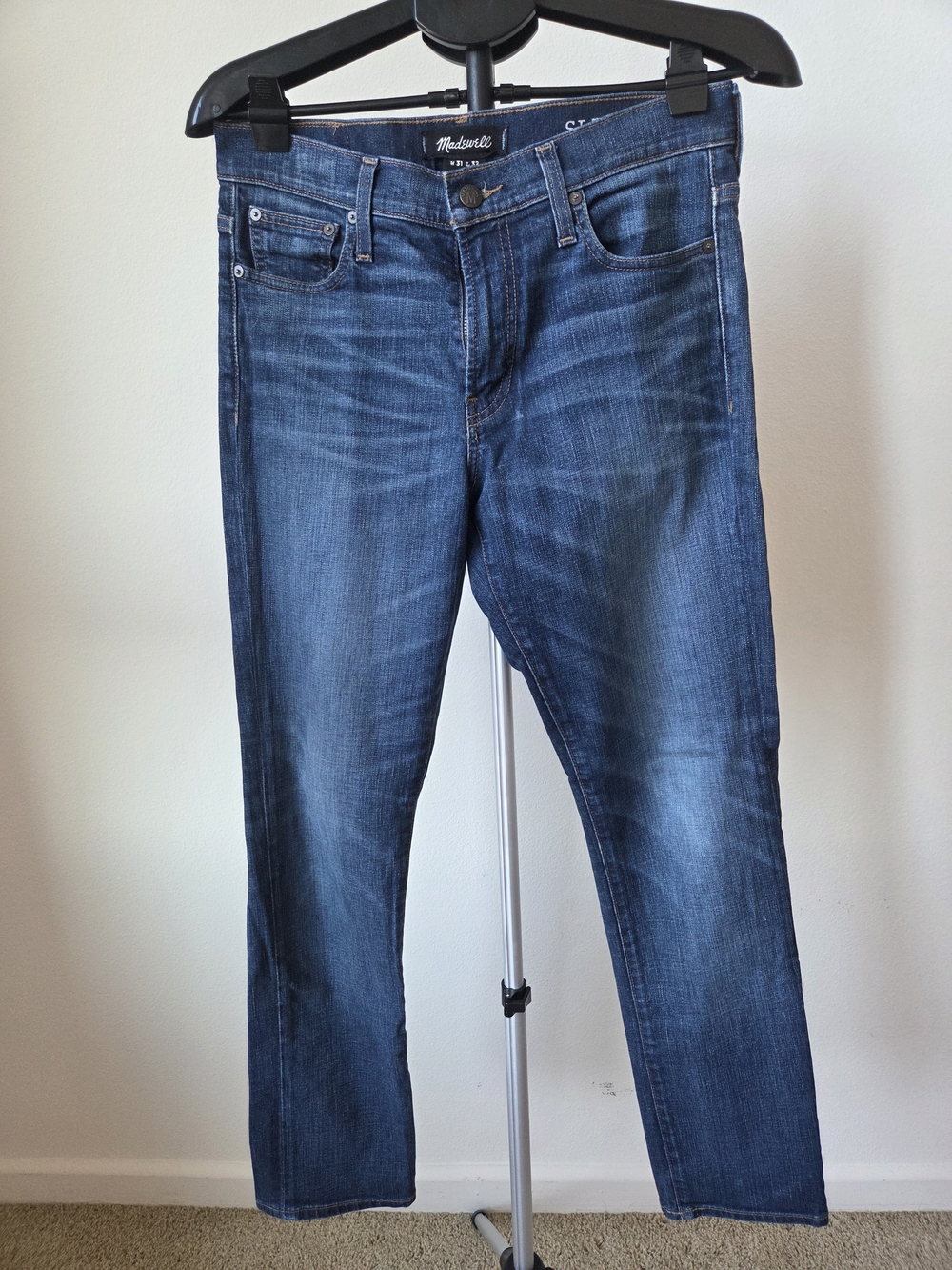 ​Madewell Slim Dark Wash Denim Jeans Size 31x32